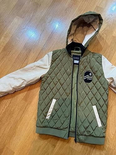 Uşaq geyimləri dəsti – 4 parça 1) Qalın kapüşonlu jaket - Rəng