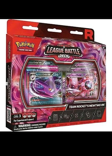 Pokemon TCG – League Battle Deck: Team Rocket’s Mewtwo ex Məzmun: -