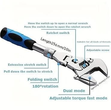 Məhəccərlər: Professional işlər üçün nəzərdə tutulan, teleskopik, çoxfunksiyalı — 10