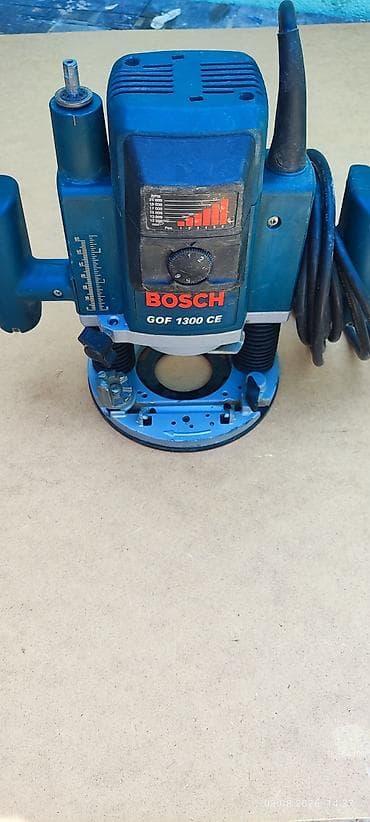 mini drel satilir: Bosch GOF 1300 CE drel-frezer (marşrutlayıcı) - Güc: 1300 W - — 3
