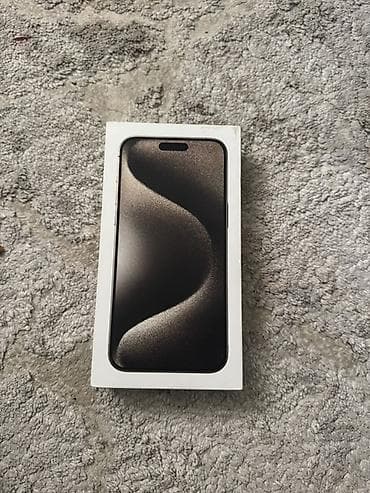 irshad iphone 14 pro max: IPhone 15 Pro Max, 512 GB, Natural Titanium, Simsiz şarj, Face ID, Sənədlərlə — 10