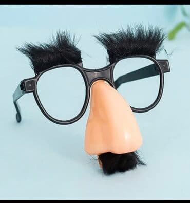 3d eynəklər: Əyləncəli komik eynək — 1