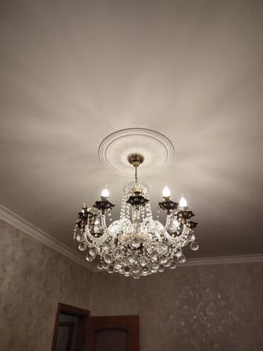 çilçıraqlar: Çılçıraq, 10 və daha çox lampa, Xrustal — 2