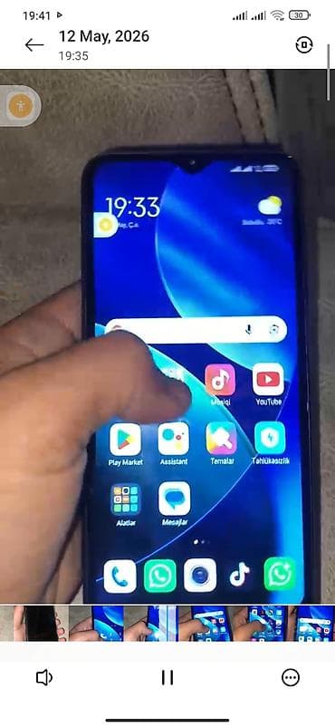 lil solid dual: Redmi 128 GB, rəng - Qara, Barmaq izi — 3