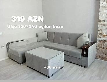 taxt setkasi: Yeni, Künc divan, Qonaq otağı üçün, Açılan, Azərbaycan — 1