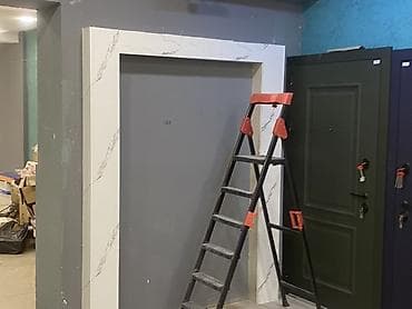 Plitə işləri: Alçıpan və kafel-metlax ustalığı Xidmətlər: - Alçıpanla arakəsmə — 6