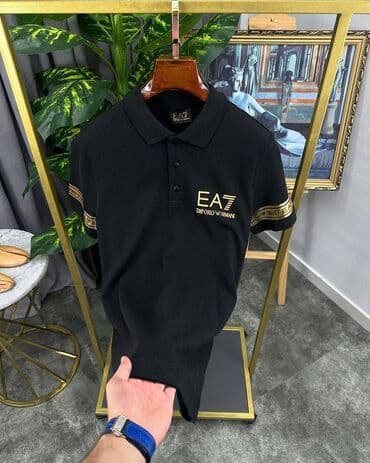Polo köynək, Emporio Armani, M, rəng - Qara lalafo.az -da Polo köynək, Emporio Armani, M, rəng - Qara