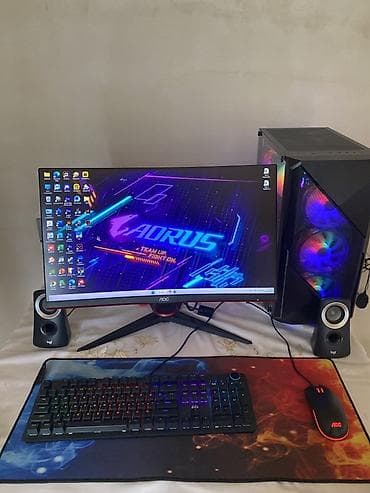 лабораторный блок питания: Güclü oyun və yaradıcılıq kompüteri – tam set Komponentlər: - — 2