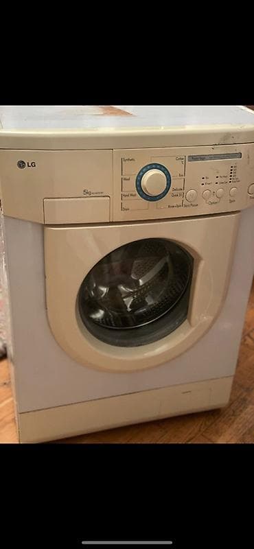 Paltaryuyan maşın LG, 5 kq, Avtomat, Qurutmasız