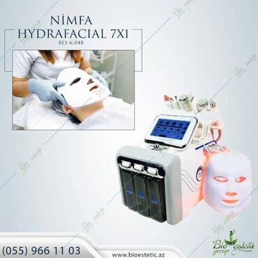uz temizleme aparati: Hydro Facial 1×7 - Dərini cavanlaşdırır. - Dəri rəngini açır. - — 1