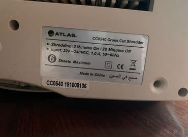 irsad planset: Atlas parçalayici (şreder) Ideal vaziyyatde. Ev va ofis üçün. Tez va — 4