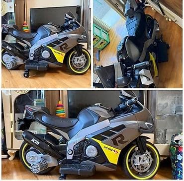 Nəqliyyat: Motosklet 330 azn satilir ‼️24 wat akkumliyator, 70 kg ceki goturur — 1