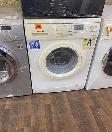 reqemsal tv aparat: Siemens önyükləməli paltaryuyan maşın - Yük tutumu: 7 kq - Enerji — 1