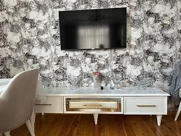 Mebel dəsti – qonaq otağı üçün - Yumşaq künc divan: L formalı — 3