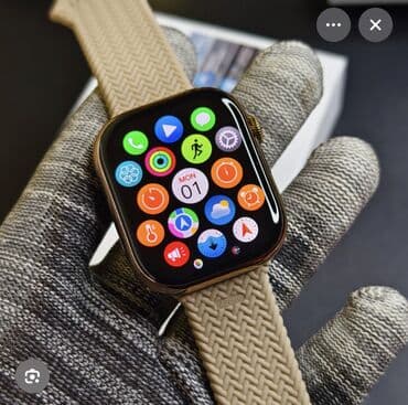 ağıllı saat: Yeni, Smart saat, Sensor ekran, rəng - Qızılı — 3