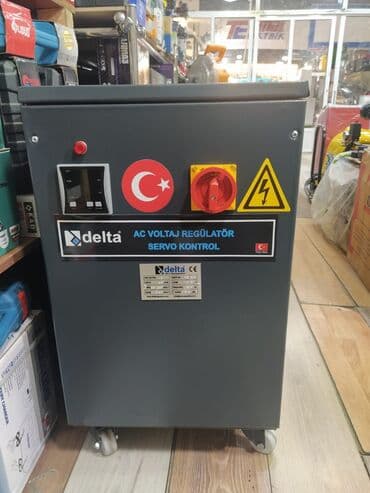 stabilizator qiymeti: Новый, Домашний, Трехфазный, Стабилизатор, 220/380 В, Доставка в районы, Бесплатная доставка, Есть кредит — 1