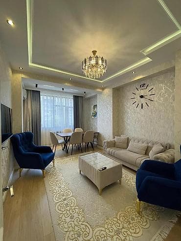 ev menzil: İcarəyə verilir 2 otaqlı yeni tikili 75 m², Nəsimi r. Kateqoriya Yeni — 1
