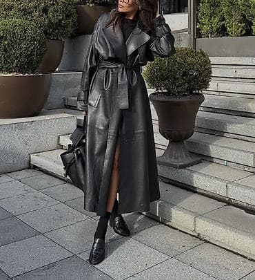 Plaş, Massimo Dutti, M, rəng - Qara