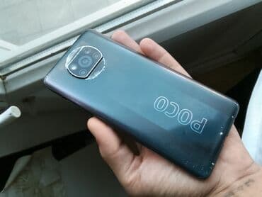 ikinci el poco x3: Poco X3, 128 GB, rəng - Boz, Barmaq izi — 3