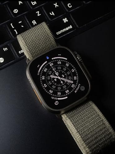 Smart saat, Apple, Suya davamlı, rəng - Boz