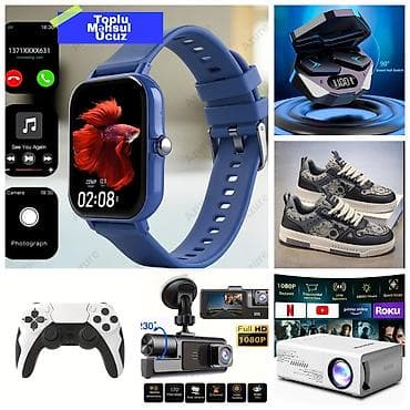 Yeni, Smart saat, Smart, Sensor ekran, rəng - Göy lalafo.az -da Yeni, Smart saat, Smart, Sensor ekran, rəng - Göy