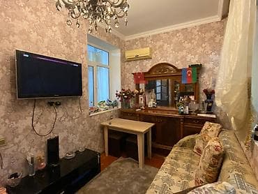 qebele ev satisi: Bakı, 3 otaqlı, Köhnə tikili, 55 kv. m — 2