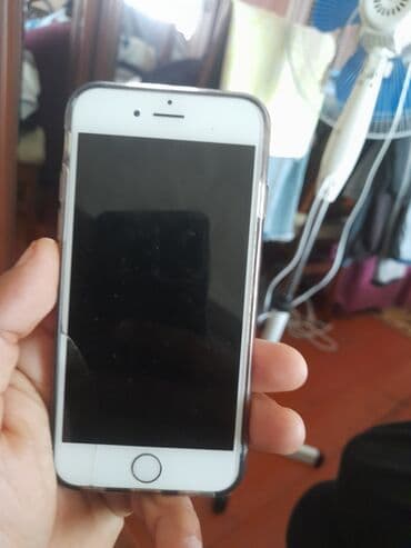 soyuducu işləmiş: IPhone 6, 16 GB, Desert Titanium, Barmaq izi — 1