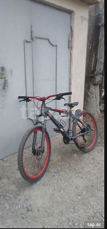 Dağ velosipedi – 26” təkərlər, disk əyləcləri, ön amortizator, (full — 3