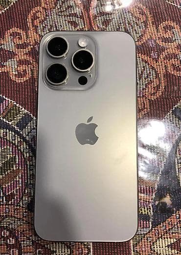 iphone: IPhone 15 Pro, 128 GB, Gümüşü, Face ID — 2