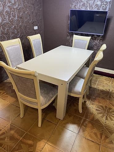 plasmas stol stullar: Masa və oturacaqlar — 2