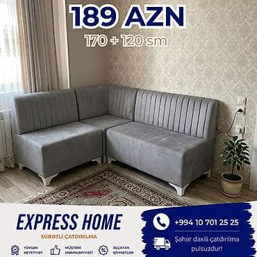 divan olcusu: Künc divan, Yeni, Açılan, Bazalı, Parça, Şəhərdaxili pulsuz çatdırılma — 1
