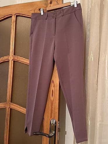 Qadın şalvarı – klassik üslub - Rəng: tünd lal/qəhvəyi-bənövşəyi ton