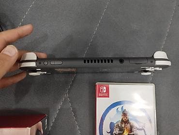 нинтендо: Nintendo Switch Lite (Boz rəng) + Mortal Kombat 1 (Nintendo Switch — 4