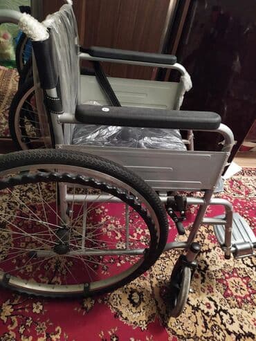 инвалидная коляска цена бу: Əlil arabası.1 dəfə sürülüb. Real alıcıya ashagi yeridə olacey — 2