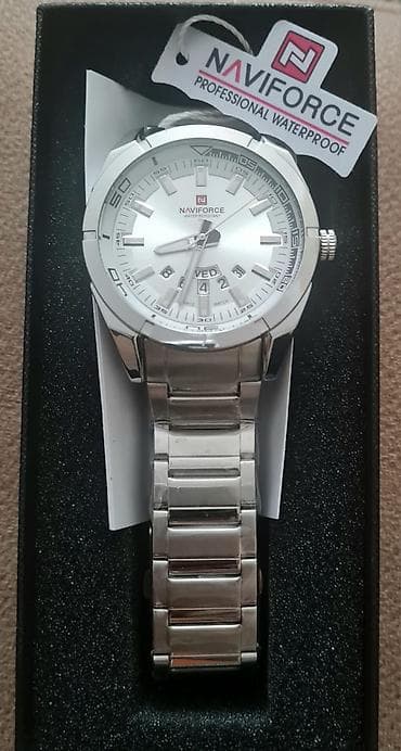 Yeni, Qol saatı, NaviForce, rəng - Gümüşü