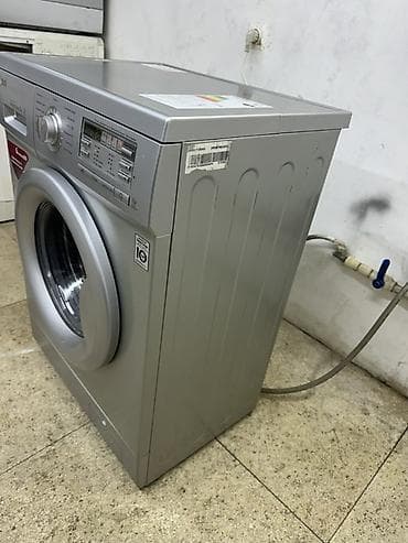 elektrik muhərrik: Paltaryuyan maşın LG, 6 kq, İşlənmiş, Avtomat, Qurutma var — 4