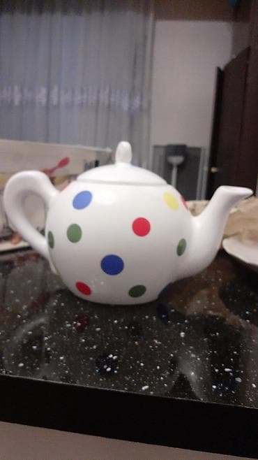 Rəng - Ağ, Dəm caydanı, Farfor — 1