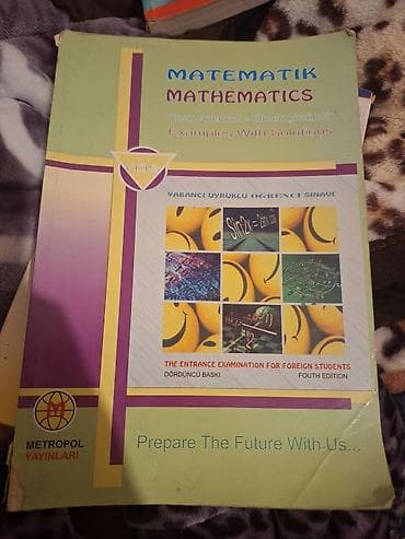 ereb dili tercume: Metropol Yayınları – YÖS Matematik (Mathematics) dərsliyi - Yabancı — 1
