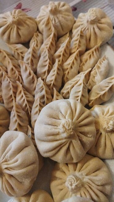 Qışın yeməyi 🌨️ Halal, təmiz ətdən ləzzətli gürcü xəngəli. 😋Bişdikcə