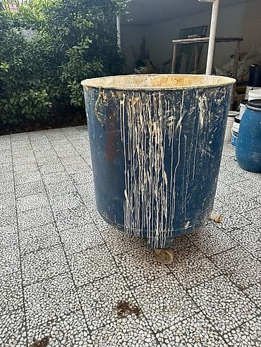 duru yağ: Boya mikseri, qarışdıran və qazanı daxildir. qazan 800 kg lıqdır — 3