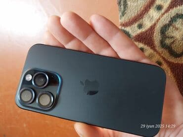 15 про макс: IPhone 15 Pro, 128 ГБ, Blue Titanium, Гарантия, Беспроводная зарядка, Face ID — 8