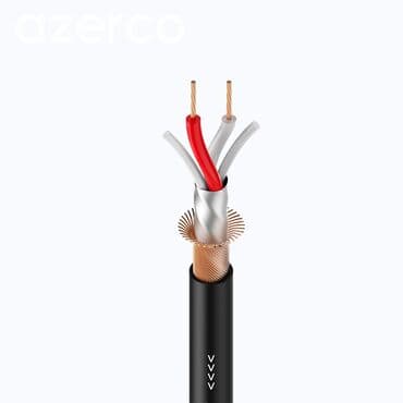 Kabellər: Roxtone DMX002 markalı, qara rəngli, iki damarlı kabel. Audio