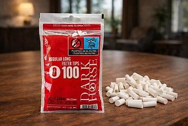 berber eşyaları: GIZEH və DARK HORSE siqaret filtrləri – müxtəlif ölçülərdə paket — 6