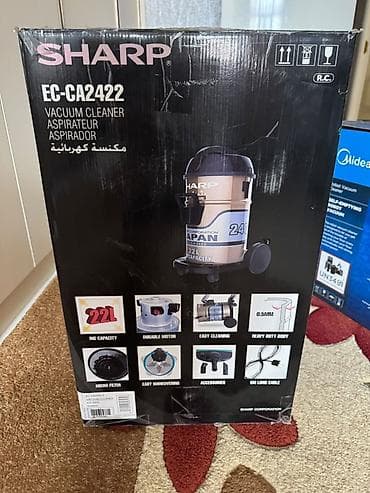Sharp EC-CA2422 tozsoran Texniki xüsusiyyətlər: - Güc: 2400W (Max — 2