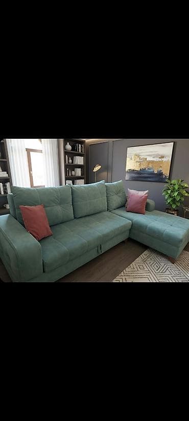 Künc divan, İşlənmiş, Açılan, Bazalı, Çatdırılma yoxdur