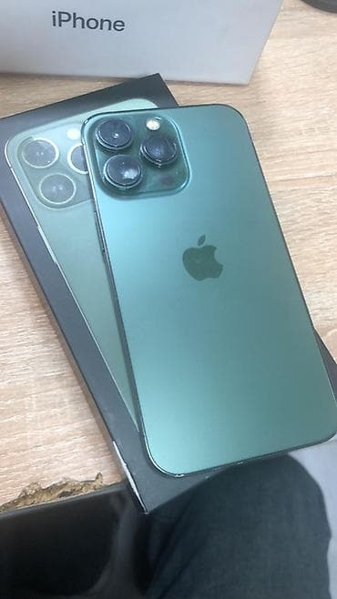wp iphone: IPhone 13 Pro, 256 ГБ, Зеленый, Face ID — 1