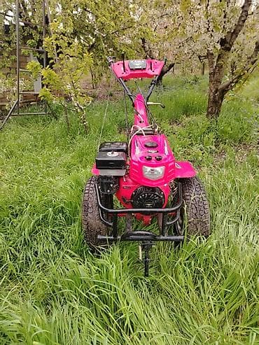 skuter motor elektrik: KAMA iki təkərli mini traktor (motoblok) - Benzin mühərriki, üstündə — 4