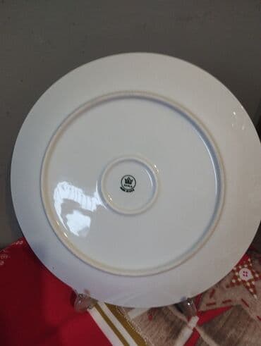 ayi tortu sekilleri: Tort və şiriniyyat qabı, rəng - Qızılı, Farfor — 5