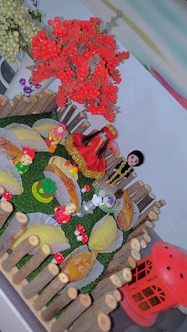 Novruz xonçaları
Aksesuarlarla birlikde