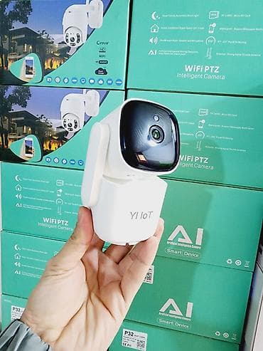 video ceken: WiFi PTZ ağıllı təhlükəsizlik kamerası – YI IoT - 355° pan/tilt — 2